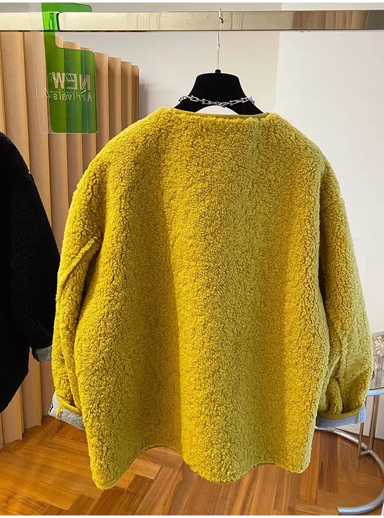 Giacca da pendolare oversize in cotone da donna nuova autunno/inverno