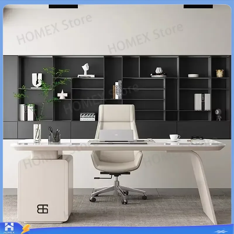 Vintage Office Desk Accessories Small Side Table Professional Computer Workstation Home Salon Furniture Decorative Auxiliary