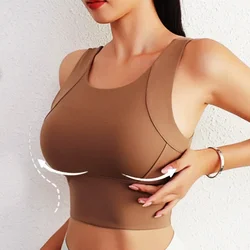 Sutiã Esportivo de Alto Impacto para Mulheres, Top Colheita de Yoga, Home Fitness, Roupa Interior de Treino, Colete Dançante, Corrida, Camisa de Bicicleta, Plus Size