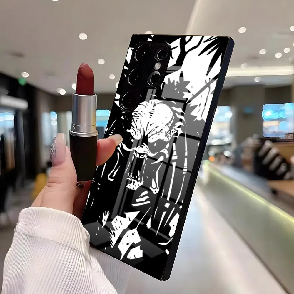 P-Predator Phone Case For Samsung S26 Ultra S25 Edge Ultra S23 S22 S21 S20 Ultra Plus S24 Fe A25 Glass Cover