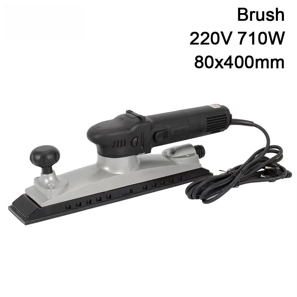 Brush 80 * 400mm 220V 710W4 axis electric random track sanding machine used for polishing automotive wood
