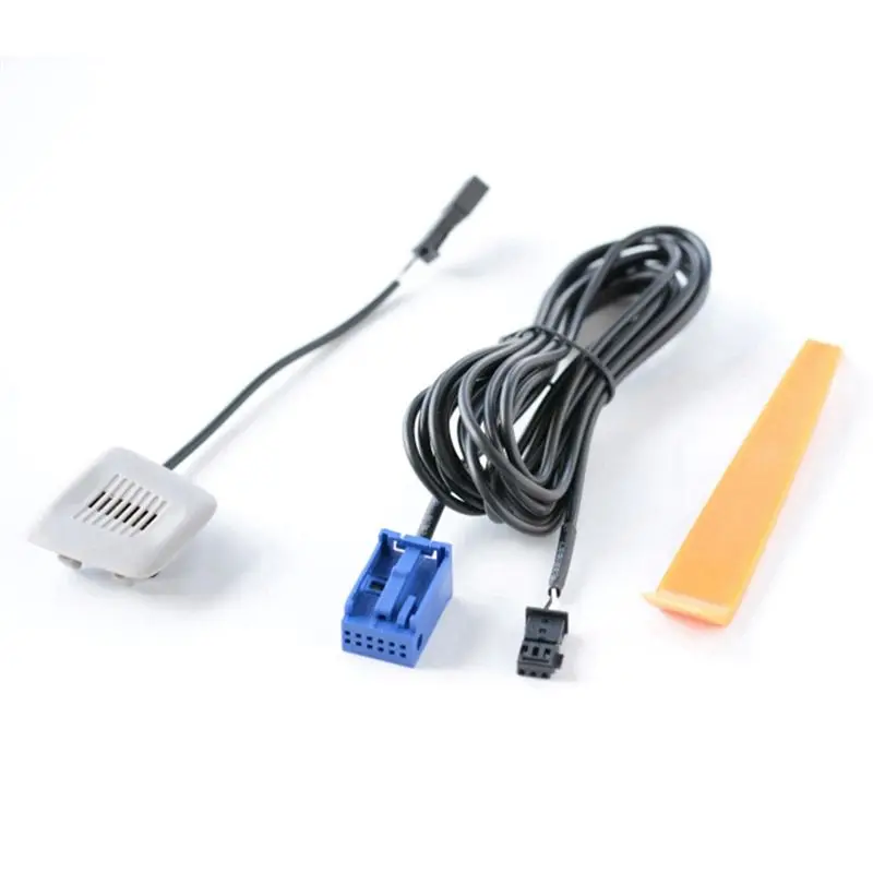 AU28-2X Car CD Changer Microphone Micro-Phone Bluetooth Cable Adapter For BMW E90 E91 E92 E93