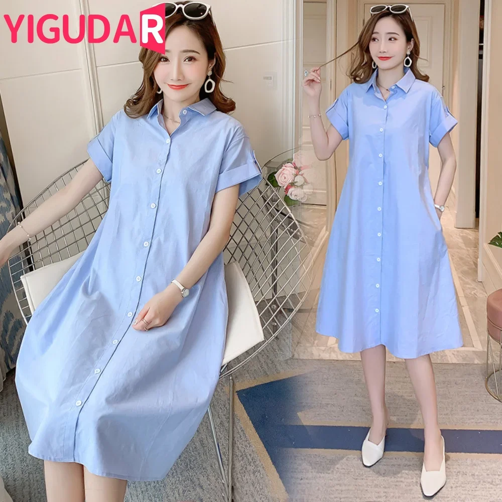 

Women’s Summer Casual Maternity Dress Short Sleeve Pregnancy Clothes A-Line Baby Shower Dress vestidos de fotografia