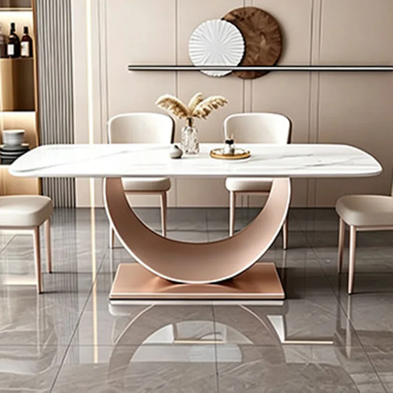 Writing Designer Dining Table Mobile Restaurant Study Modern Luxury Dining Table Children Mesas De Jantar Kitchen Furniture