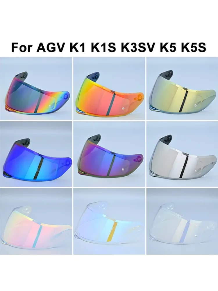 Lentille de casque pour AGV K5 K5S K3SV K1 K1S Compact ST, visière de casque de moto, pare-brise, accessoires de moto, lunettes Casco