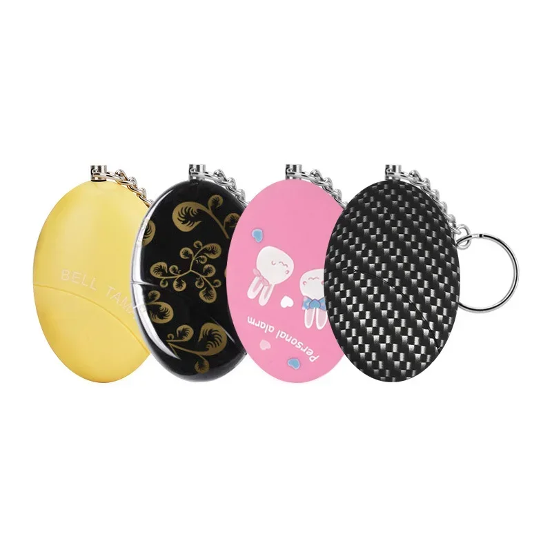Egg Shape 120dB Personal Safety Emergency Alarm for Child Elder Security Protect Alert Keychain Self Defense Scream Loud