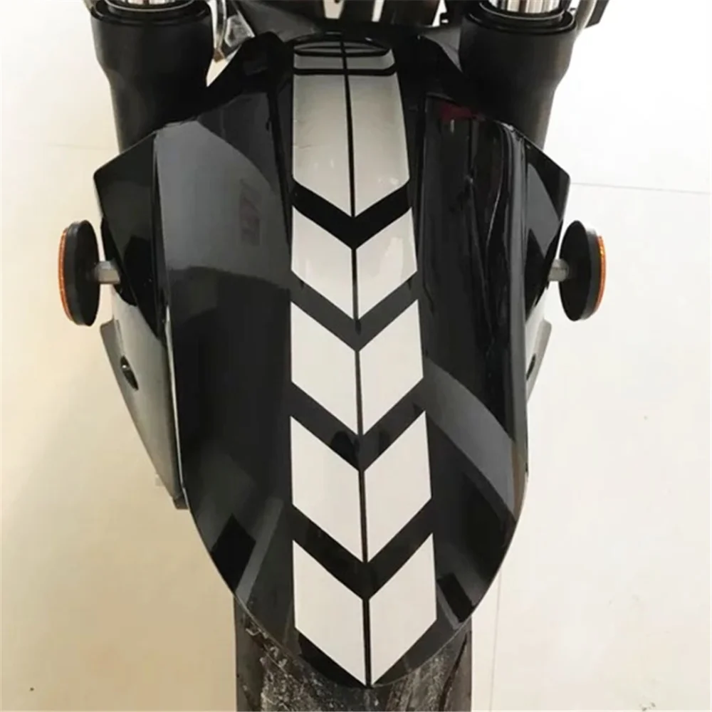 Motorcycle mudguard arrow reflector for Kawasaki ZZR600 Z900 Z650 VERSYS 1000 VULCAN S 650cc Z750 Z750S