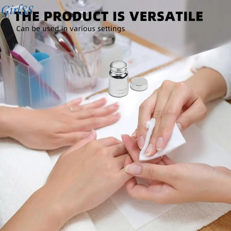Removedor adesivo para unhas, solução imersão suave para prensar unhas e pontas T4MB