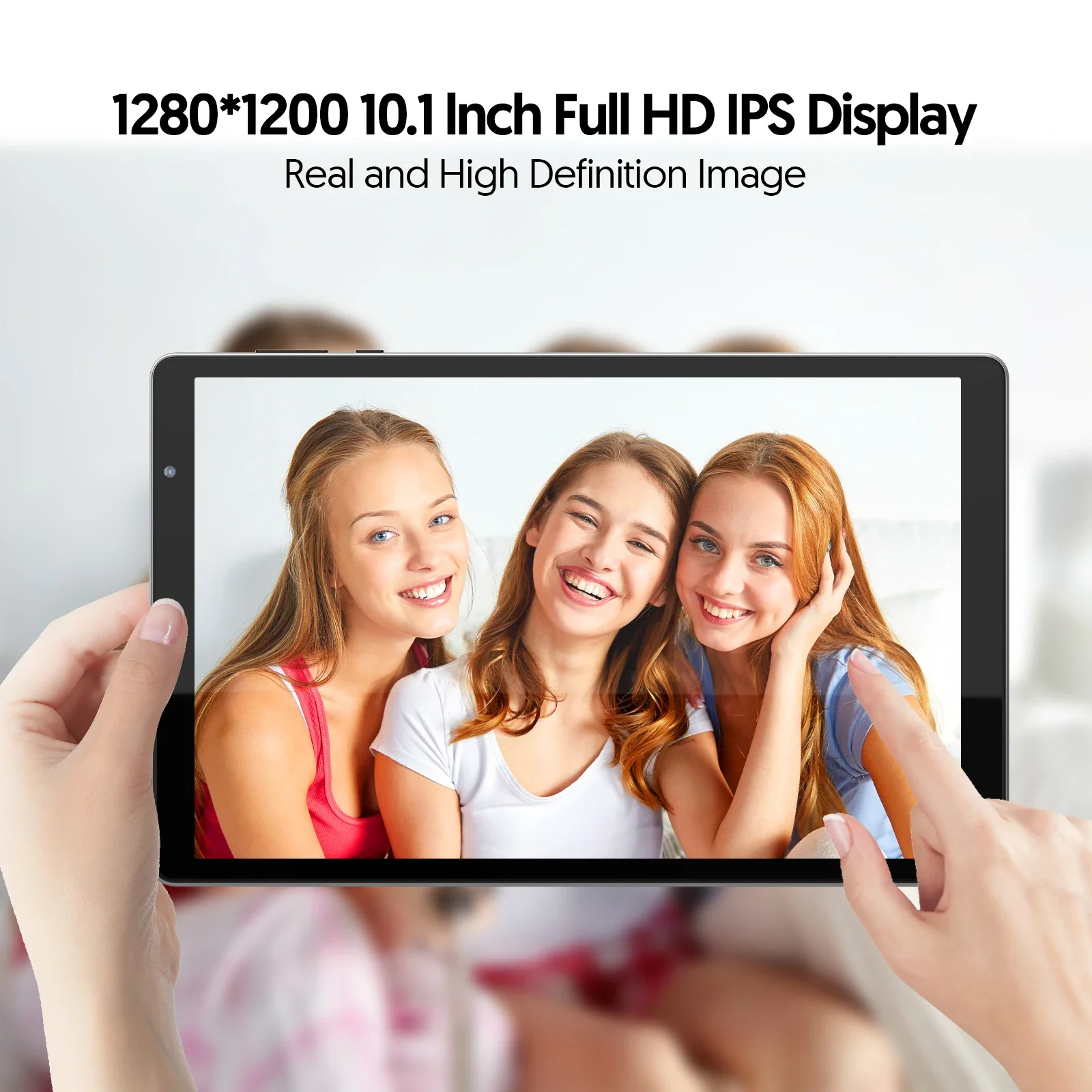 10-inch Tablet: Runs on Android 14, Quad-Core Processor, 4 (2+2) GB + 64GB Storage (Supports 1TB (Expandable), Supports Wi-Fi 6,