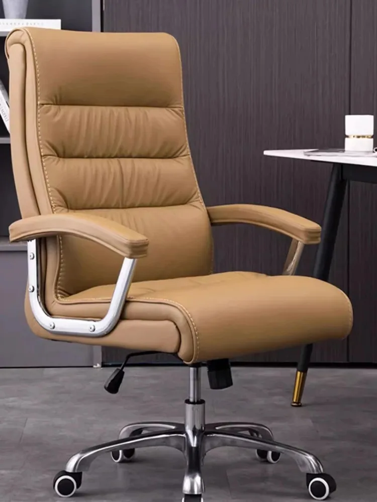 Luxurious Comfort Office Chair Gaming Leather Boss Gaming Chair Bedroom Home Meeting Silla De Escritorio Office Furniture