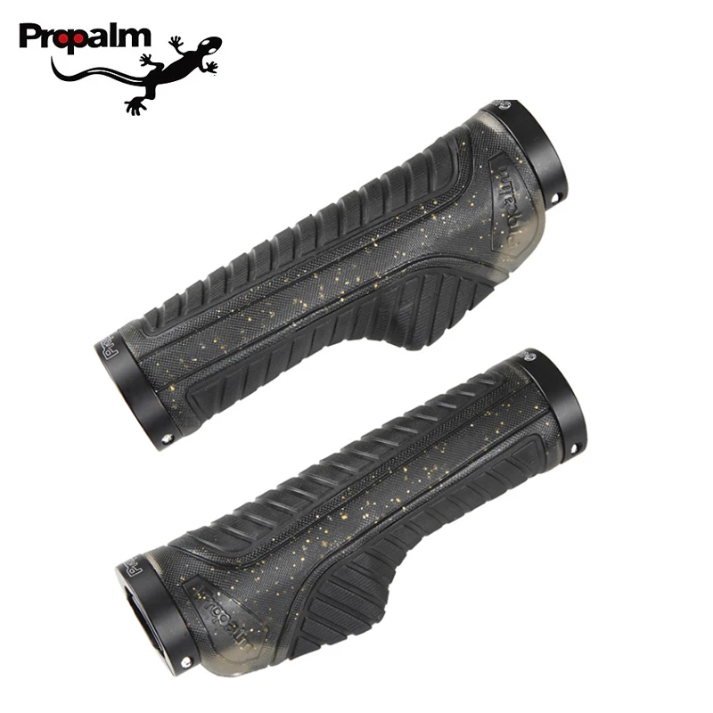 Propalm 1940EP MTB PU Grips Bicycle Lockable Handlebar Grip Cycling Two Side Lock Road Bike Anti-skid Shockproof Handle Grips