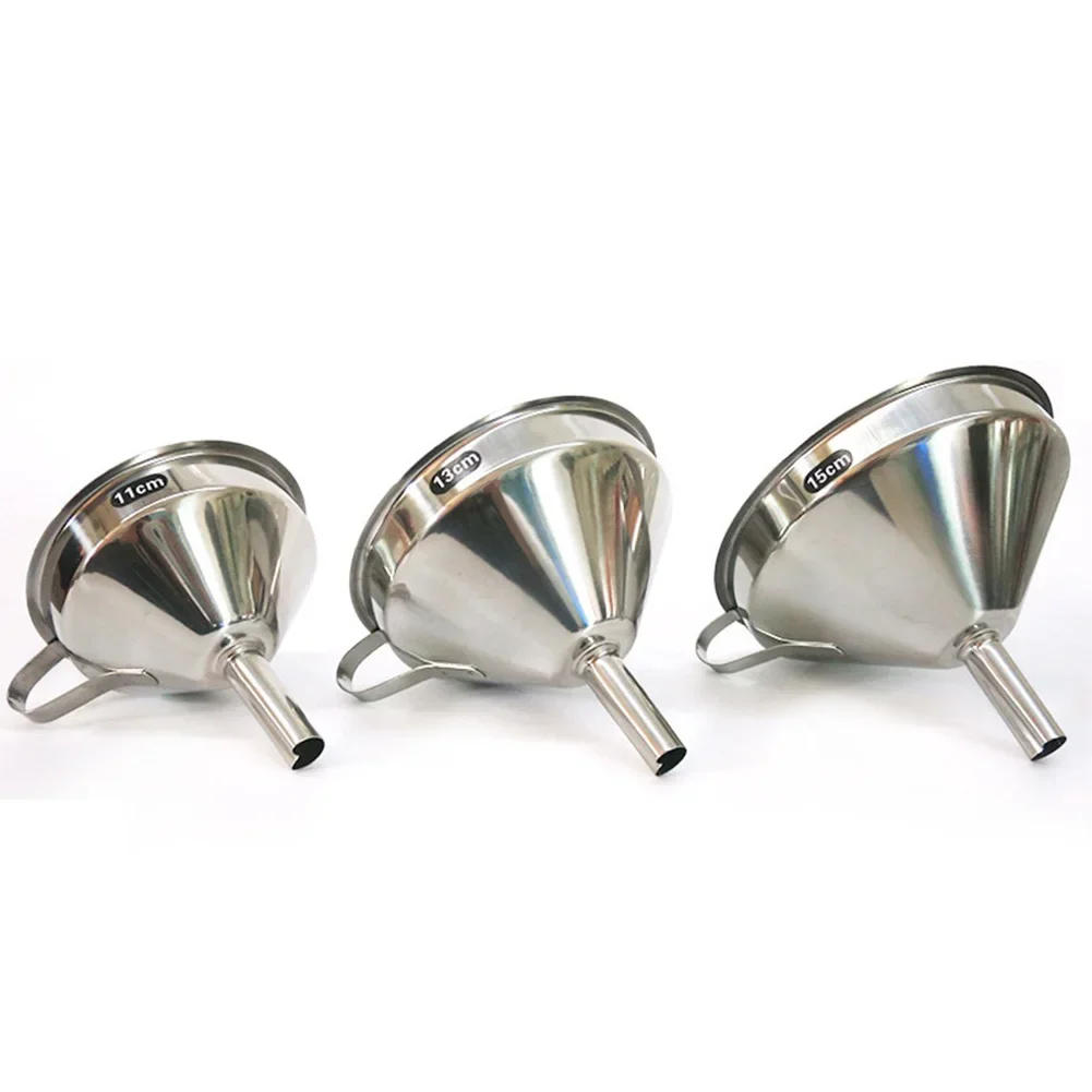 Temel Mutfak Gereçleri Paslanmaz Çelik Huni Doldurmak için Harika Aktarma Korozyona Dirençli Kullanımı ve Temizlemesi Kolay