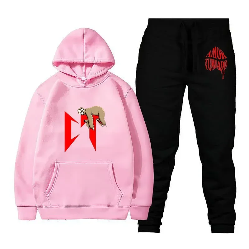 Corridos tumbados hoodies set männer mode natanael cano langarm sweatshirts frauen lässig harajuku streetwear pullover sudad