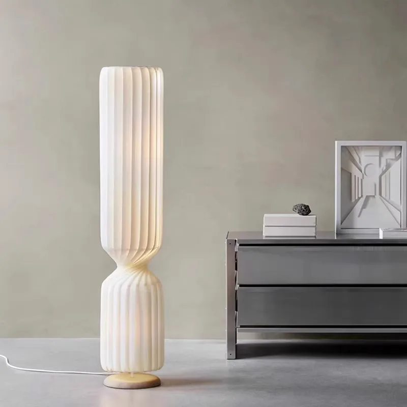 

Living room sofa floor lamp Nordic modern B & B inn designer minimalist bedside study bedroom vertical lamp