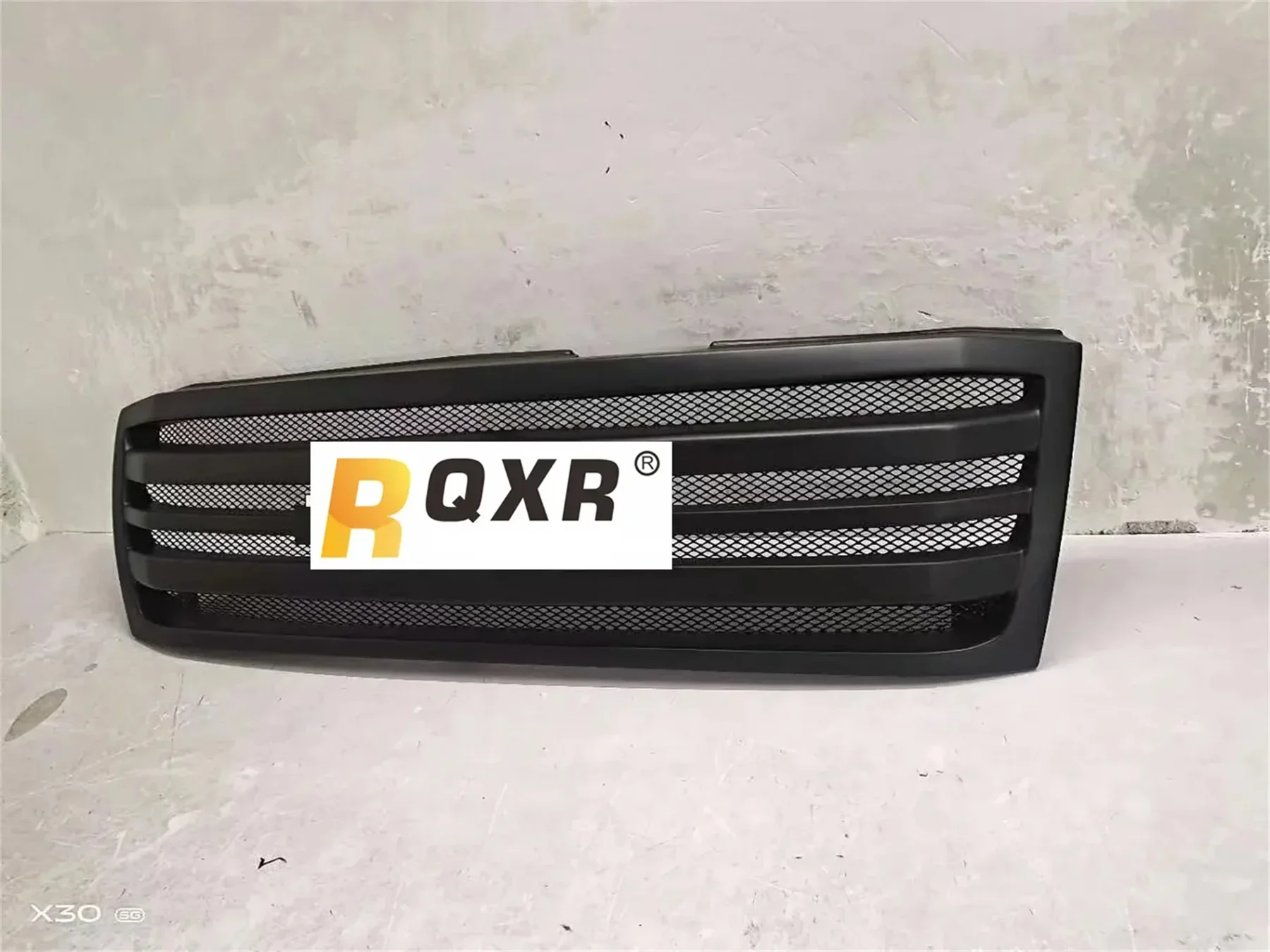 Máscara de rejilla de radiador de parrilla de parachoques delantero para accesorios de coche Toyota Land Cruiser LC100