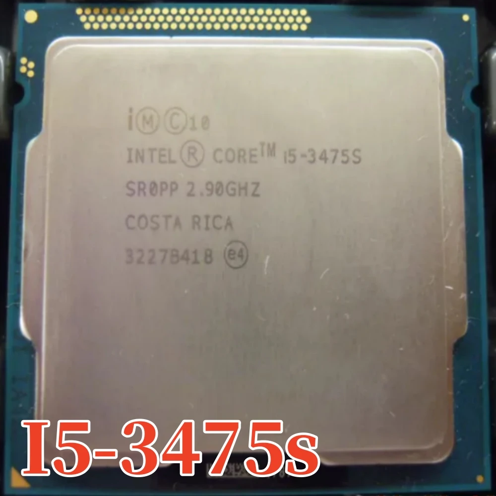 

Original Intel core CPU i5-3475s 2.90GHz 4-core 6M LGA1155 i5 3475s Processor free shipping