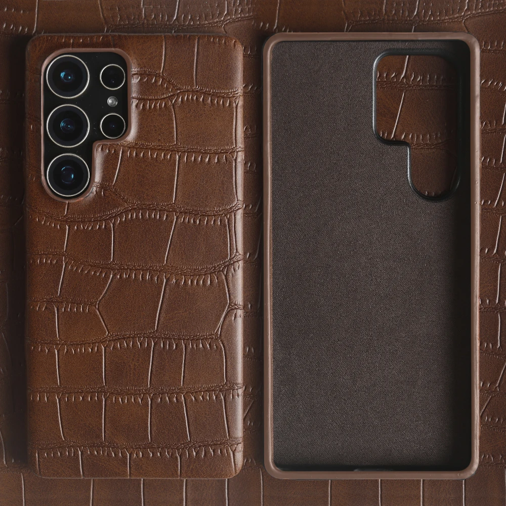 

Роскошный кожаный чехол для Samsung Galaxy S26 Pro S25 S24 Ultra S23 S22 S21 S20 FE Note 20 10 Plus A16 A17 5G (футляр, чехол)