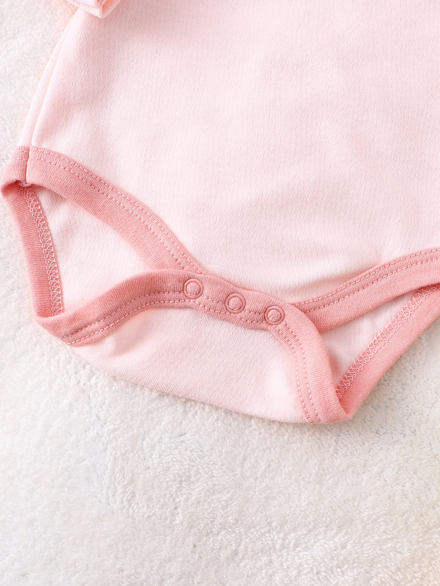 Babykleidung für Mädchen 3-teilig Baby-Mädchen-Strampler Neuer Stil Frühling/Herbst Langarm-Strampler aus Baumwollstoff Geeignet für 0-9 Monate – Detail 6
