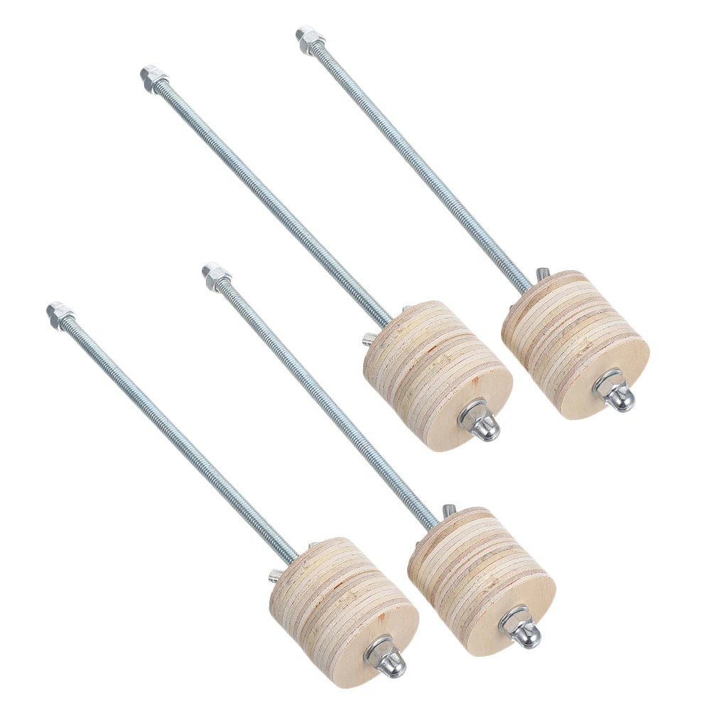 

4 Pcs Guitar Bucket Fixture Clamps for Repair Luthier Music Maintenance Tool Wooden