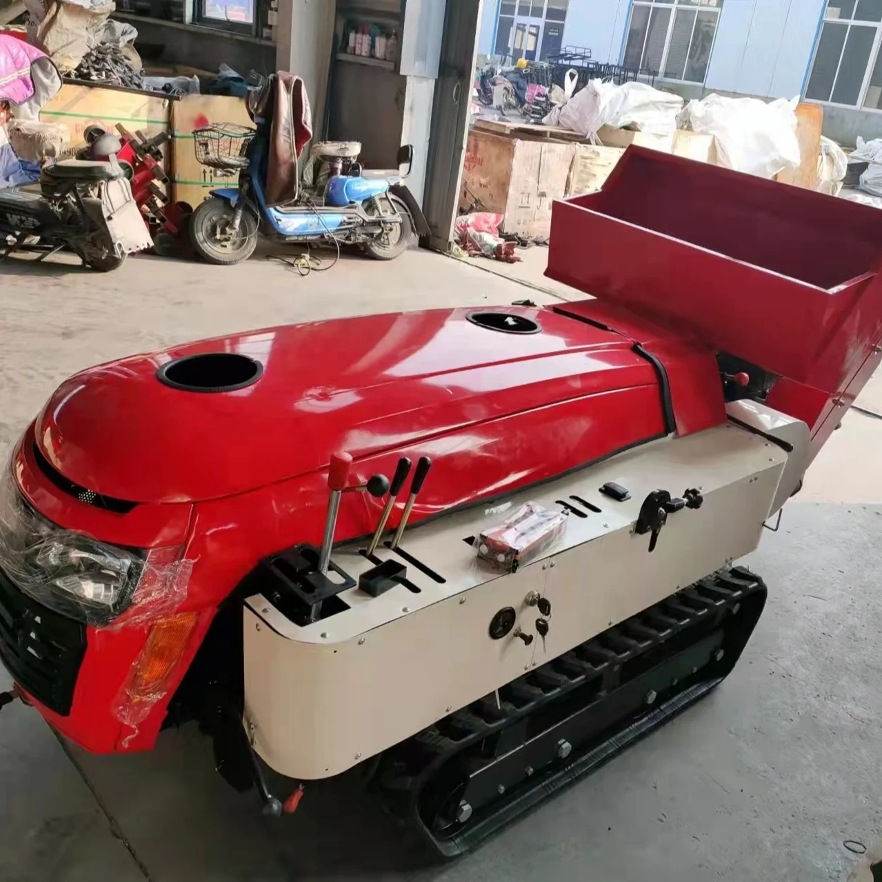 【Hot】Cheaper Price Crawler Small Agriculture Machinery Remote Control Agricultural Machinery Equipment in Farm