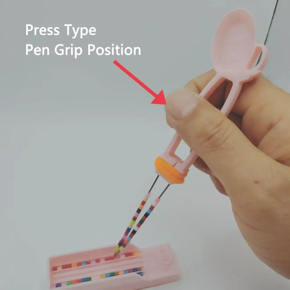 Kreative Diamant Clips Stift Tablett Kits Doppel Nadel DIY Strass Malerei Separator Polsterung Bean Pen Bean Schaufel