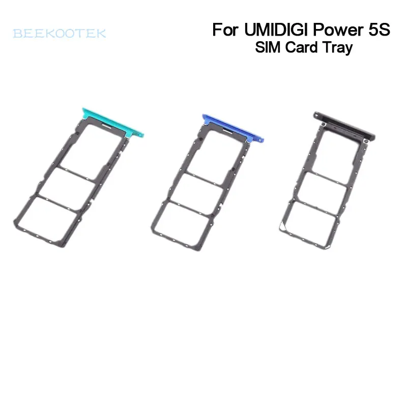 

UMIDIGI Power 5S Card Tray Original New SIM Card Tray Sim Card Slot Holder Repalcement Accessories For UMIDIGI Power 5S