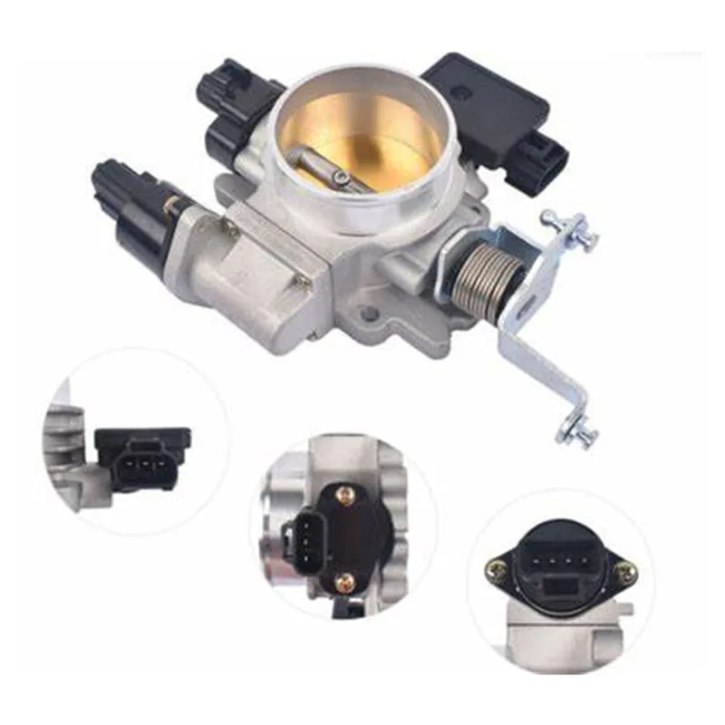 New 60mm For 1991-2003 Jeep XJ YJ TJ ZJ WJ 4.0L Cherokee Wrangler Flynsu Throttle Body 53032023AB 1724 Replacement High Flow OEM