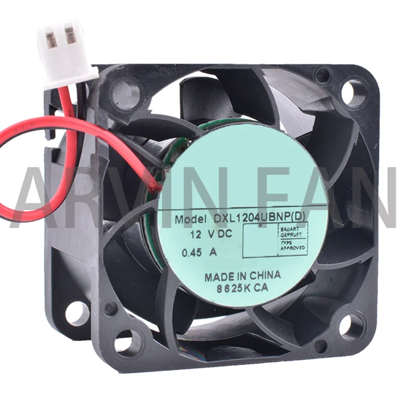 DXL1204UBNP(D) 4cm 40mm Fan 4028 12V 0.45A Double Ball Bearing Large Air Volume Power Supply Cooling Fan