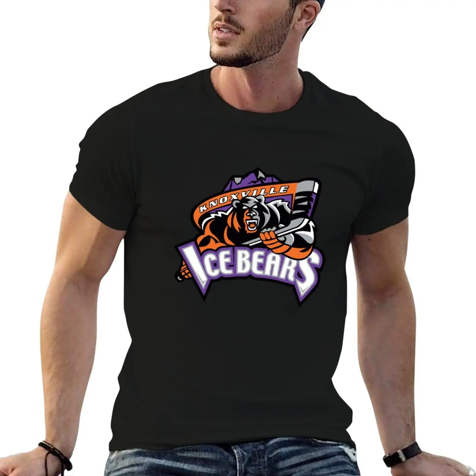 

Knoxville Ice Bears essential T-Shirt mens graphic t shirts t shirt man casual T-Shirt