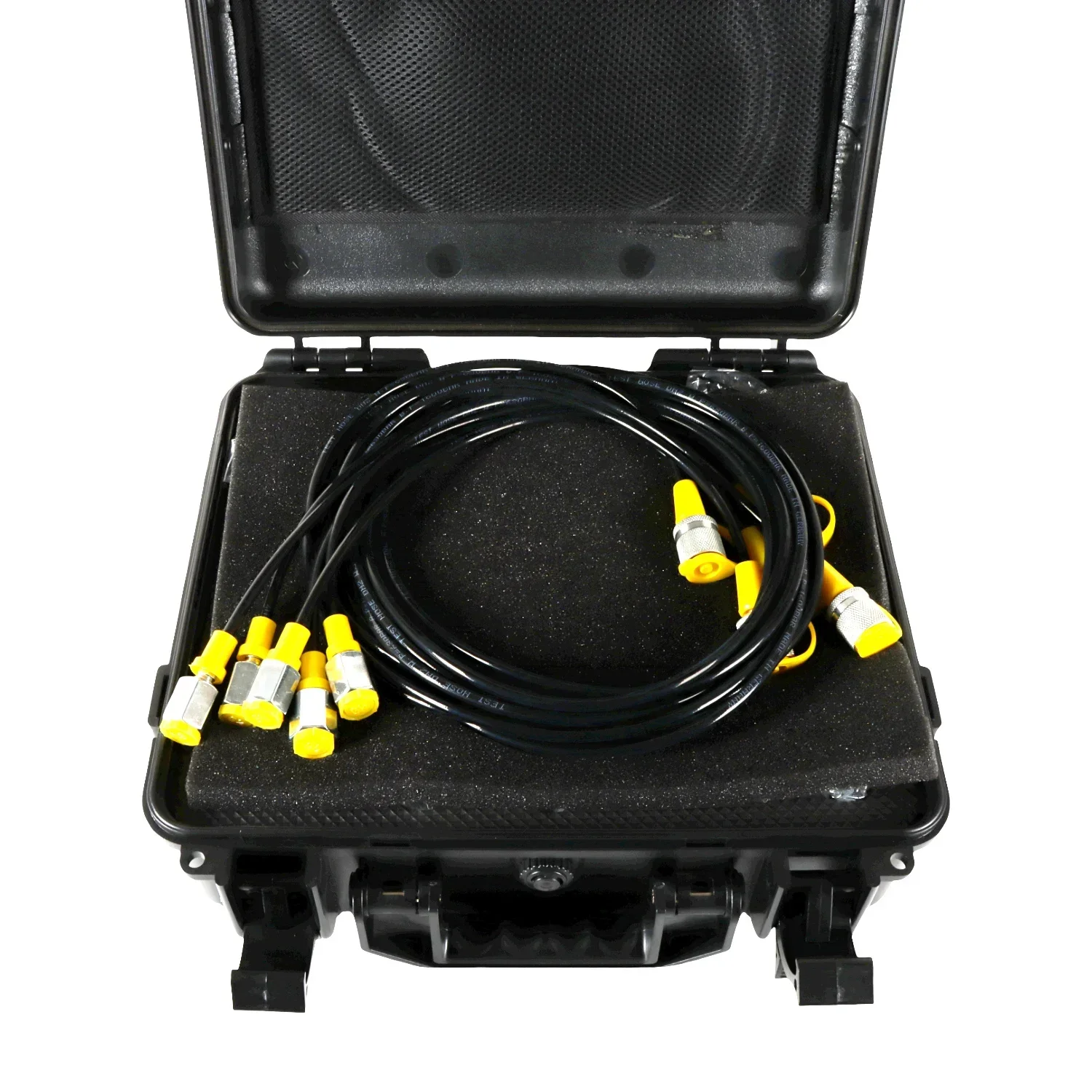 Hydraulic Pressure Test Kit for  John Deer with 5 Gauges 13 Couplings 14 Tee Connectors Excavator Pressure Gauge Parts