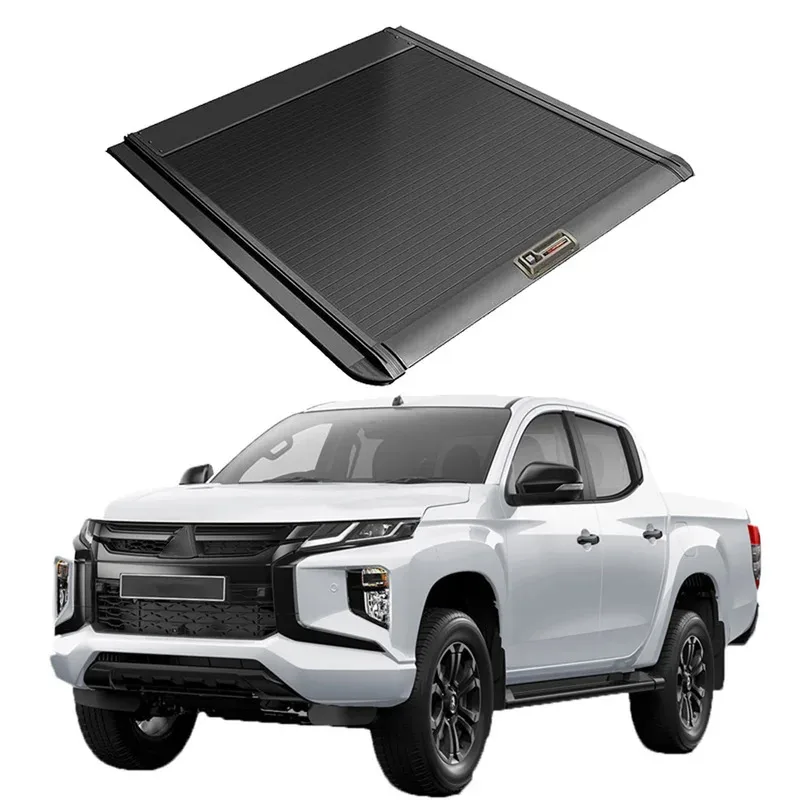 

Pickup Roll-up Shutter Aluminium Manual Roller Lid Taiate Cap Accessories Truck Bed Tonneau Cover for Titan 2015-2025
