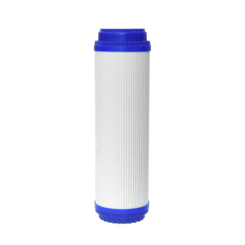 T83C-4X Water Purifier Filter 10 Inch Flat Mouth UDF Compressed Carbon Water Purifier Filter Elements Mesh Accessories