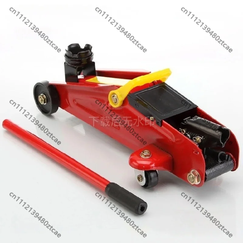 

2T Manual Hydraulic Horizontal Jack, Portable Car Lifting Support, Heavy Duty Tool for Vehicle Maintenance Emergency Repair