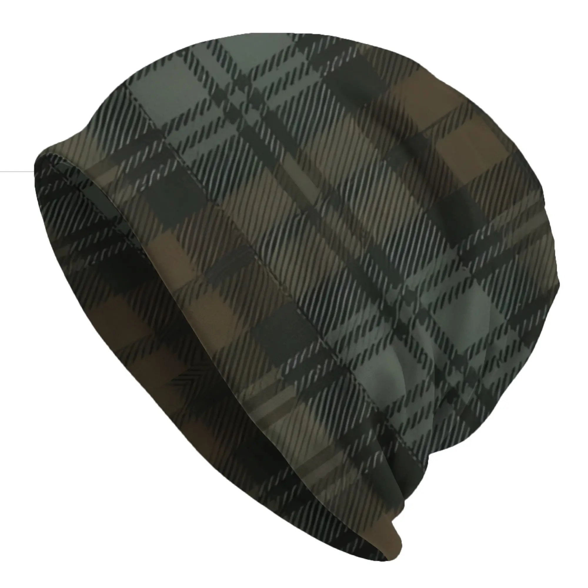Bonnet Hats Scottish Tartan Men Women's Thin Hat Black Watch Weathered Original Warm Cap Design Skullies Beanies Caps