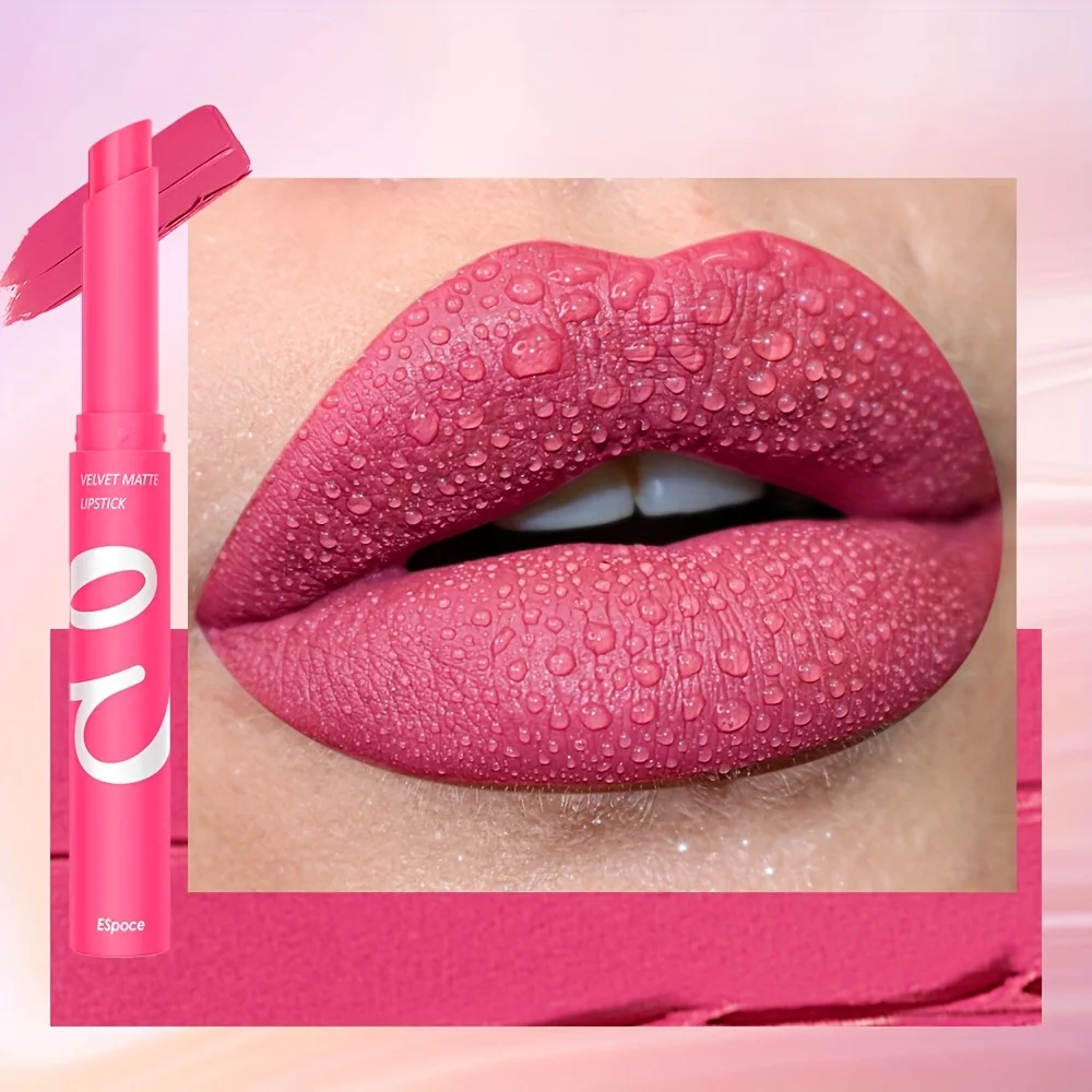 أحمر شفاه مقاوم للماء يدوم طويلاً - ملمع شفاه حريري غير لامع، رطوبة، متعدد الألوان، غير قابل للنقل، لمسة نهائية مرطبة، أحمر شفاه، ملمع شفاه