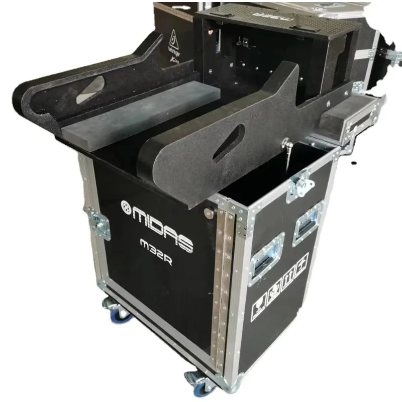 ForM32R Flight Case Flight Hydraulic Flip DJ Road Case for Midas M32R Mixer