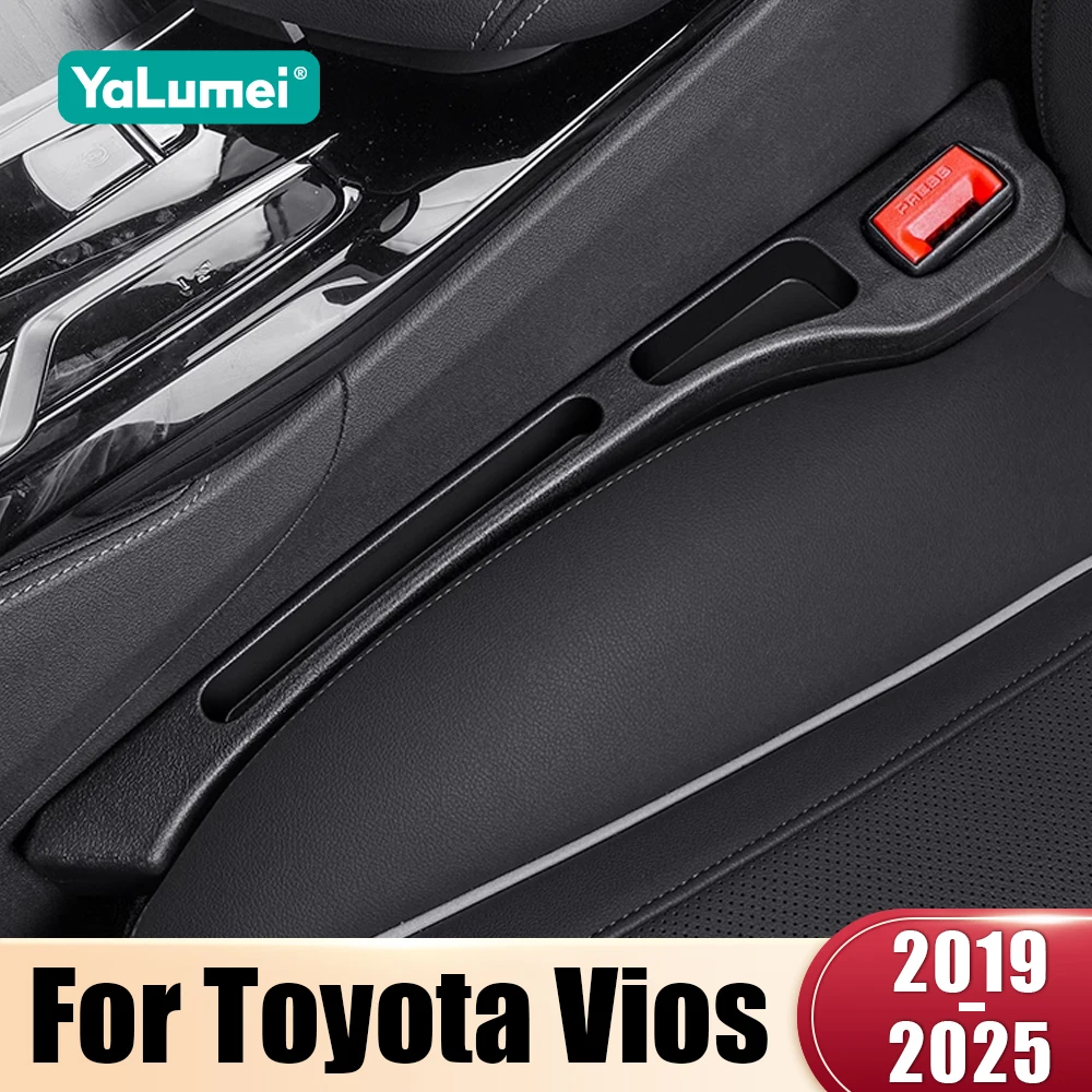 Für Toyota Vios 2019 2020 2021 2022 2023 2024 2025 Gen-4 Auto Sitz Lücke Anti-leck Stopper Streifen Slot sitz Lücke Lagerung Organizer