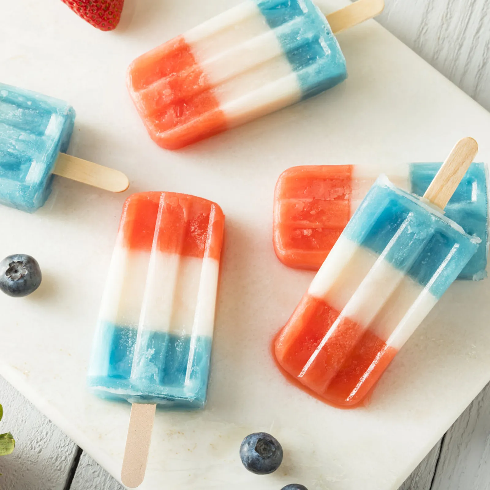 100Pcs DIY Ice Pop Sticks Natural Wood Ice Pop Making Tools for Festivals Birthday Parties Ice Cream Crafting Essential Wooden