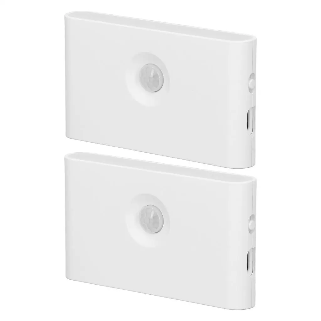 LED Smart Night Light Motion Sensor USB Charging Cabinet Magnetic React In Chain For Corridor Bed Bottom Removable Magnetic