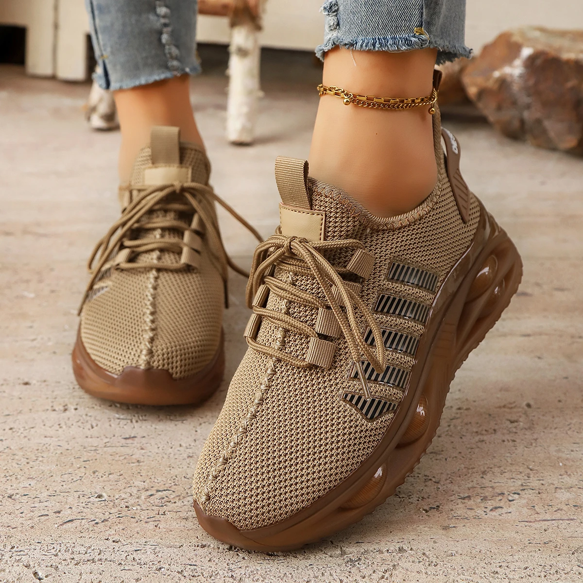 YRZL Women Running Shoes Men Lightweight Walking Shoes Breathable Non Slip Comfortable Sneakers for Gym Hiking Athletic Training