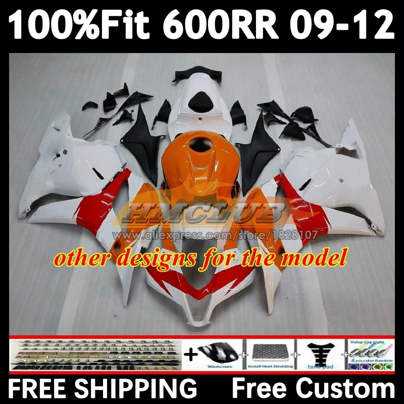 Injection For HONDA CBR 600 RR 600RR CBR600 CC RR F5 61No.24 CBR600RR 09 10 11 red white 12 600CC 2009 2010 2011 2012 Fairing