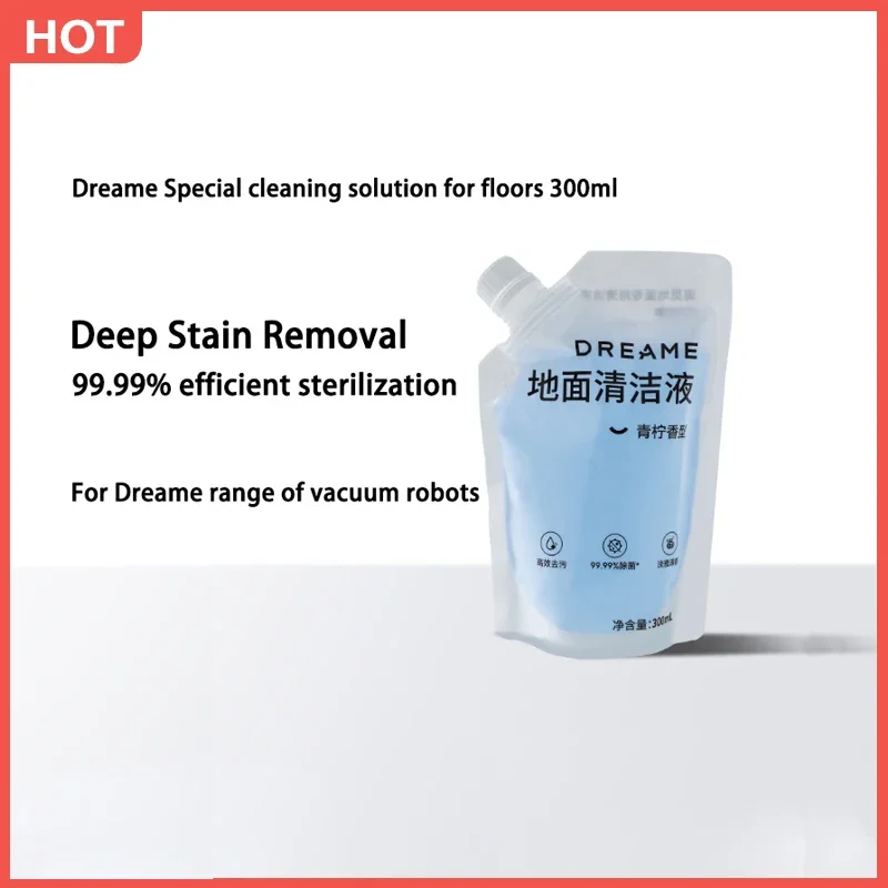 Original Floor Cleaning Solution for Dreame X40 Ultra H13 Pro Vacuum Cleaner Detergent Cleaning Fluid Antibacterial