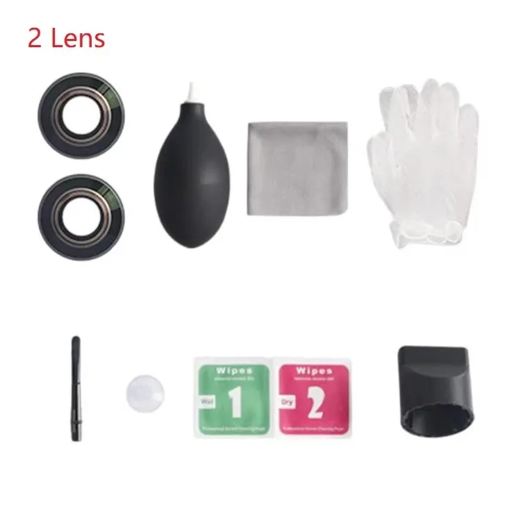 1 Lens / 2Lens Replacement Lens Kit With Tools For DJI Osmo 360 II  Easy Lens Change And Protection Accessories