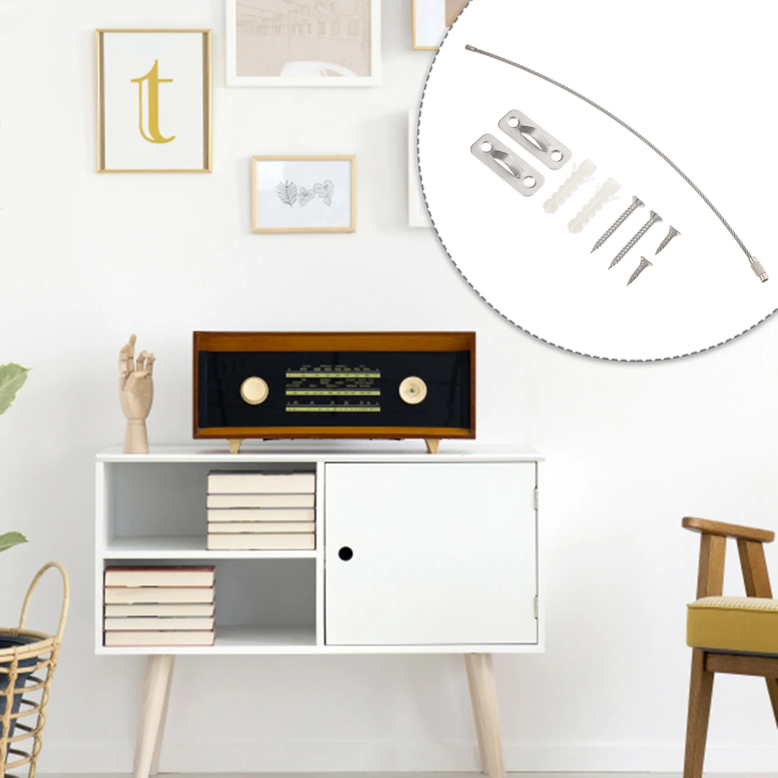 

2 комплекта мебельных ремней с защитой от опрокидывания, комплект безопасности для детей, безопасная книжная полка, ящик, шкаф, легко ослабляется, чистый ремень безопасности для мебели