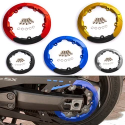 For Yamaha TMAX560 TMAX 530 SX DX TMAX530 TMAX 560 Tech max Motorcycle Gearbox Belt Pulley Cover Protection Accessory