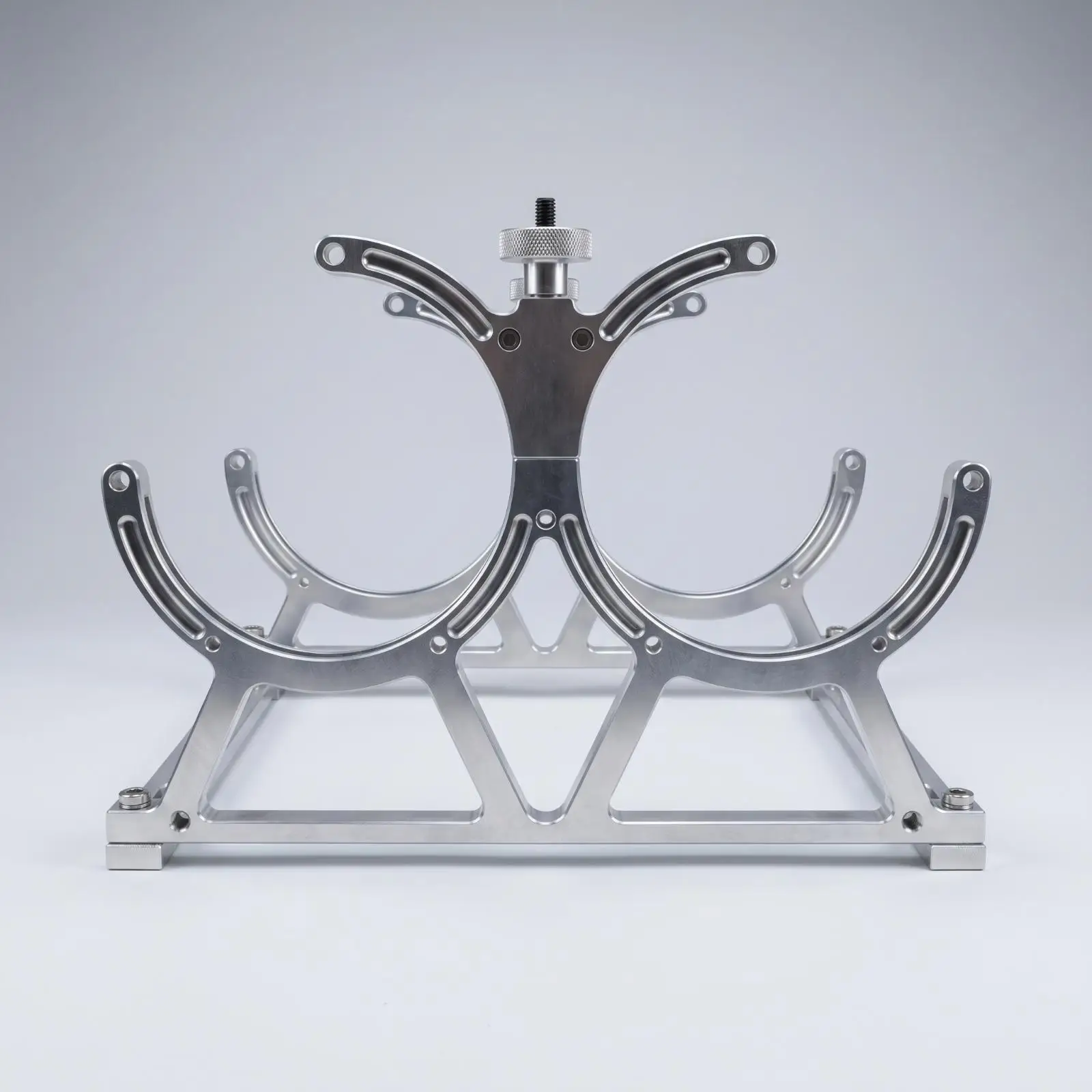 Performance Auto Engine Bracket for Double Cylinder Nitrous Holder Aluminum Durable Mount