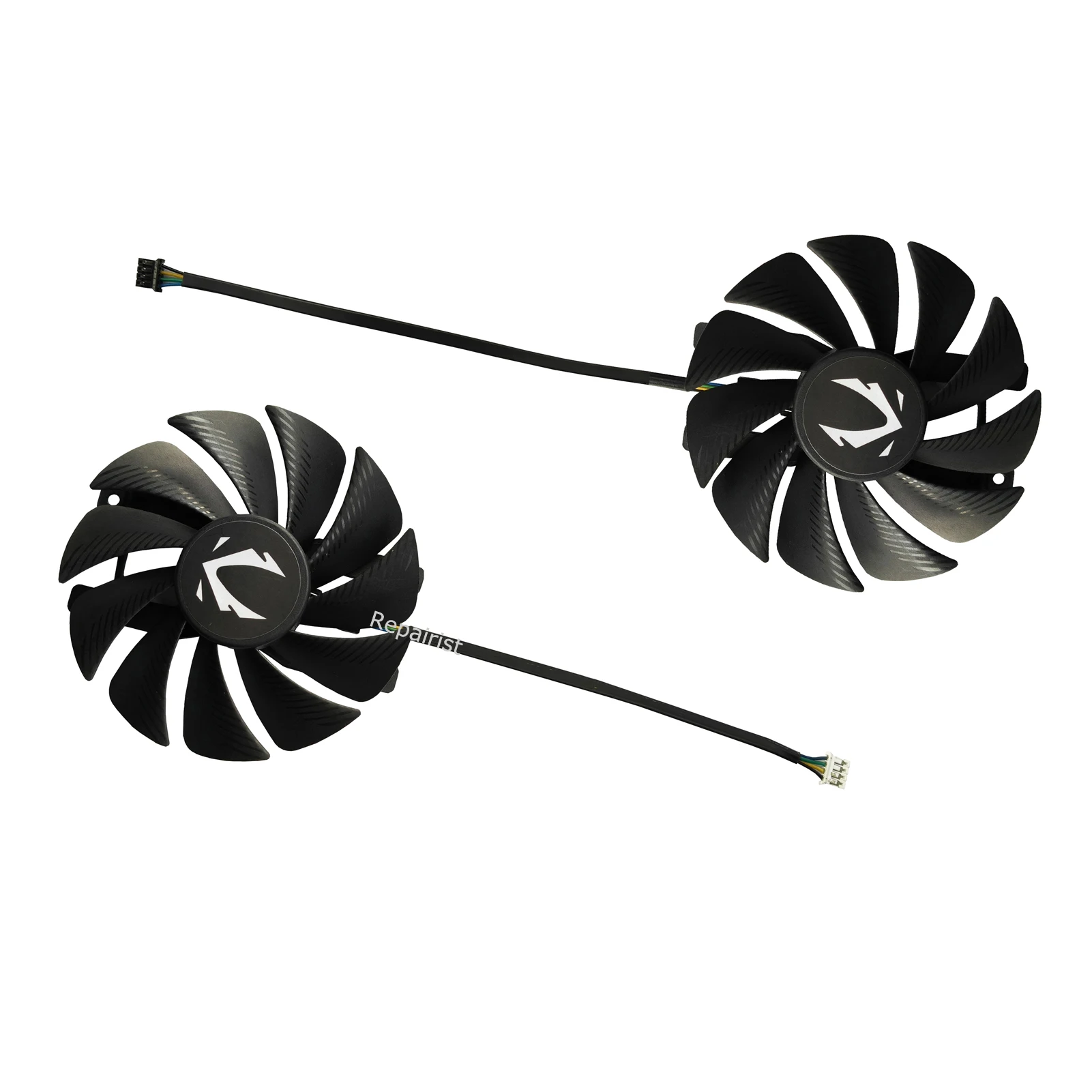 Ventilador de placa de vídeo, cooler gpu, para zotac rtx4060ti amp 16g, para zotac rtx 4060 4060ti twin edge oc branco 8gb
