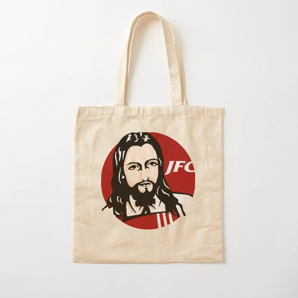 JFC Jesus Fried Chicken Tote Bag eco bag folding hand bag ladies eco pack