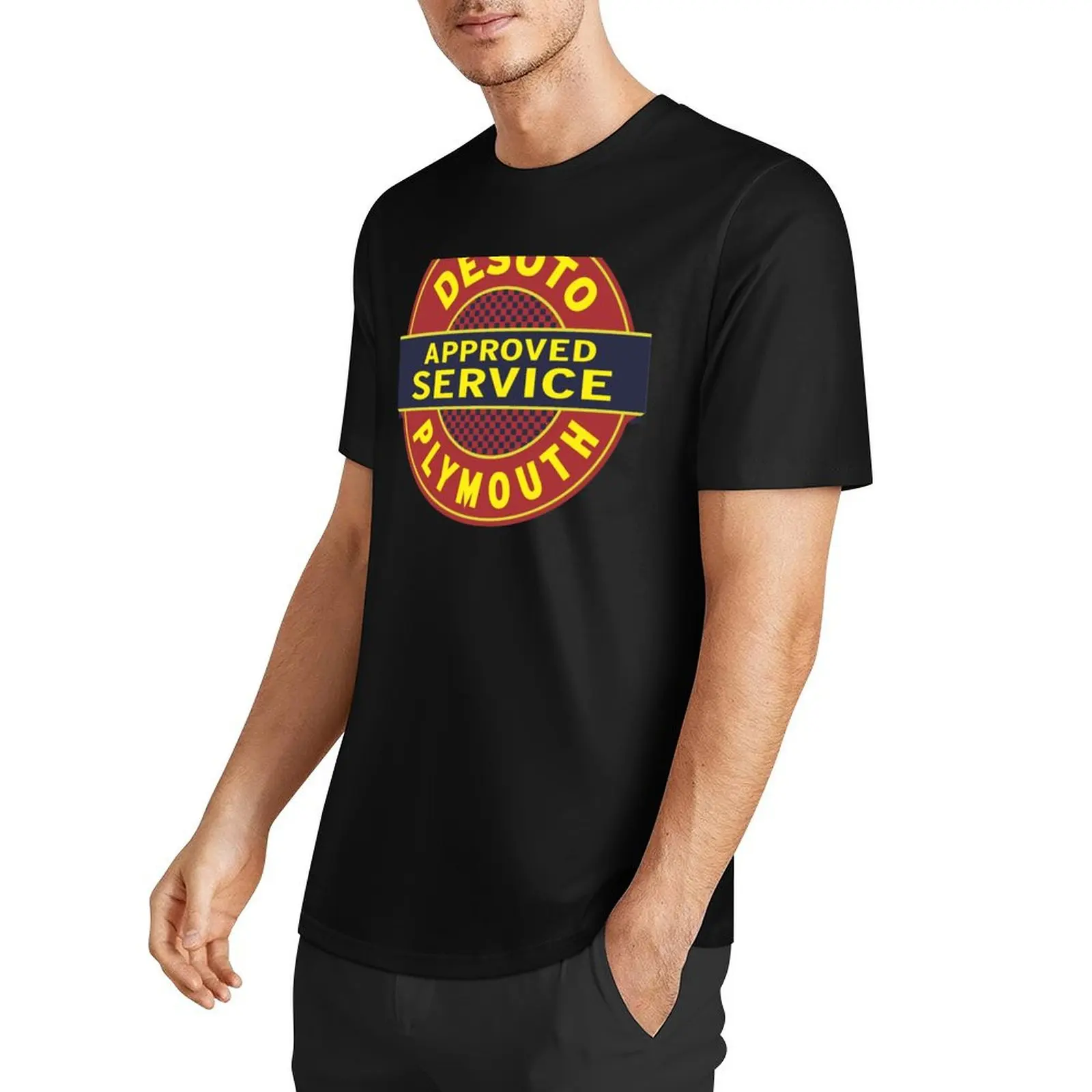 DeSoto Plymouth Approved Service T-Shirt animal prinfor boys graphic shirts funny t shirts for men