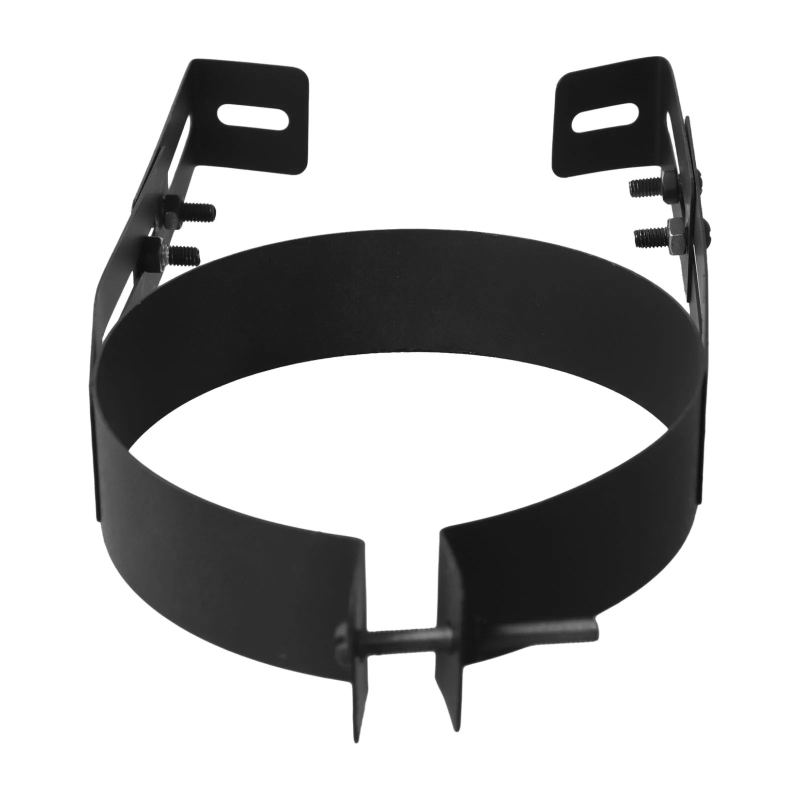 1pc Adjustable Stainless Steel Chimney Pipe Bracket Fireplace Flue Liner Clamp Wall-Support Chimney Stove Pipe Bracket Accessori